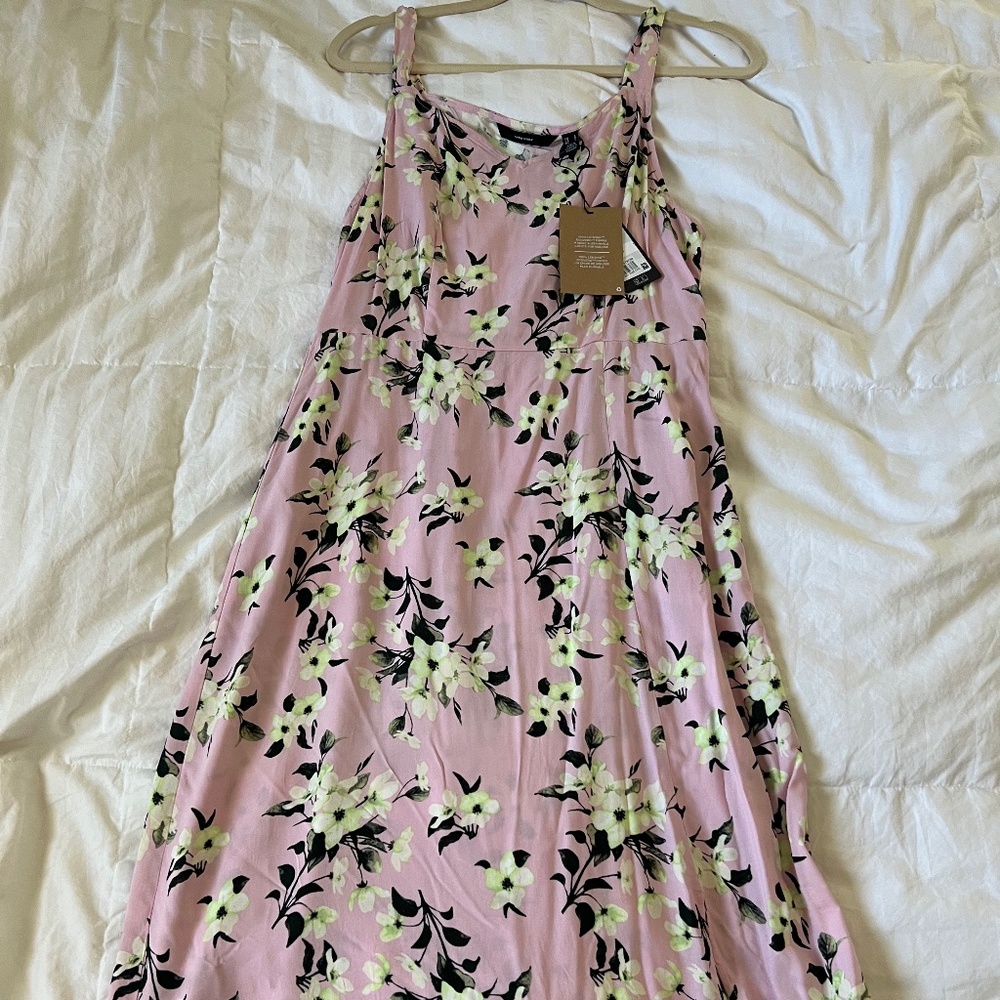 Calf length dress